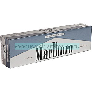 Marlboro 72's Silver Pack box cigarettes